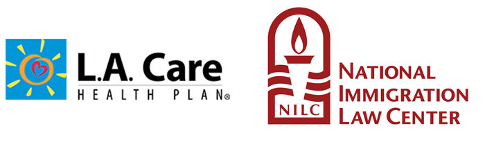 L.A. Care and National Immigration Law Center logos