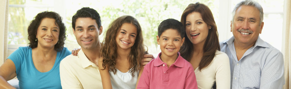 Multigeneration family portrait