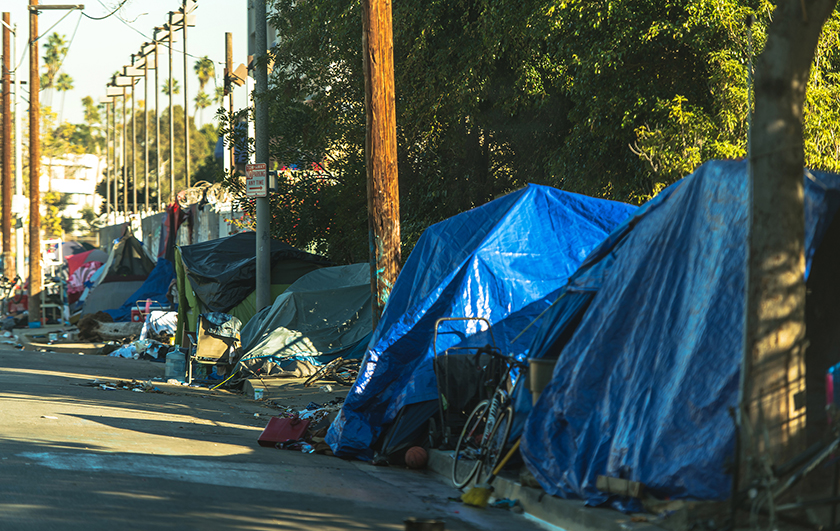 homeless encampments