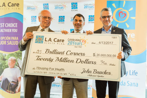 L.A. Care Commits $20 Million to Tackle Homelessness 