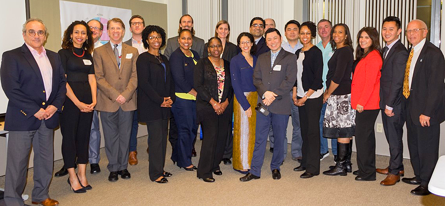 Group shot of participants in Cohort 1 of Physician Leadership Program