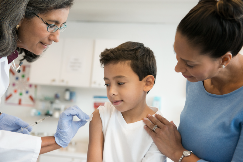 Child Getting Vaccine