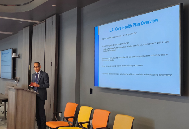 Dr. Sameer Amin, L.A. Care's Chief Medical Officer
