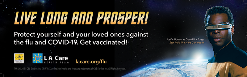 LeVar Burton - Nimoy Vaccination Campaign