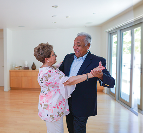 L.A. Care Covered Couple Dancing